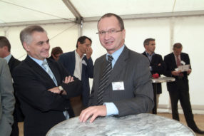 Corporate Cocktail pose de la première pierre France Reportage Corporate #25 Aurélie Choiral