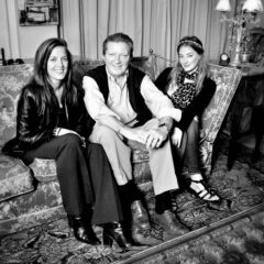 Priscilla, Vanessa et leur papa Portraits Particulier #6 Aurélie Choiral